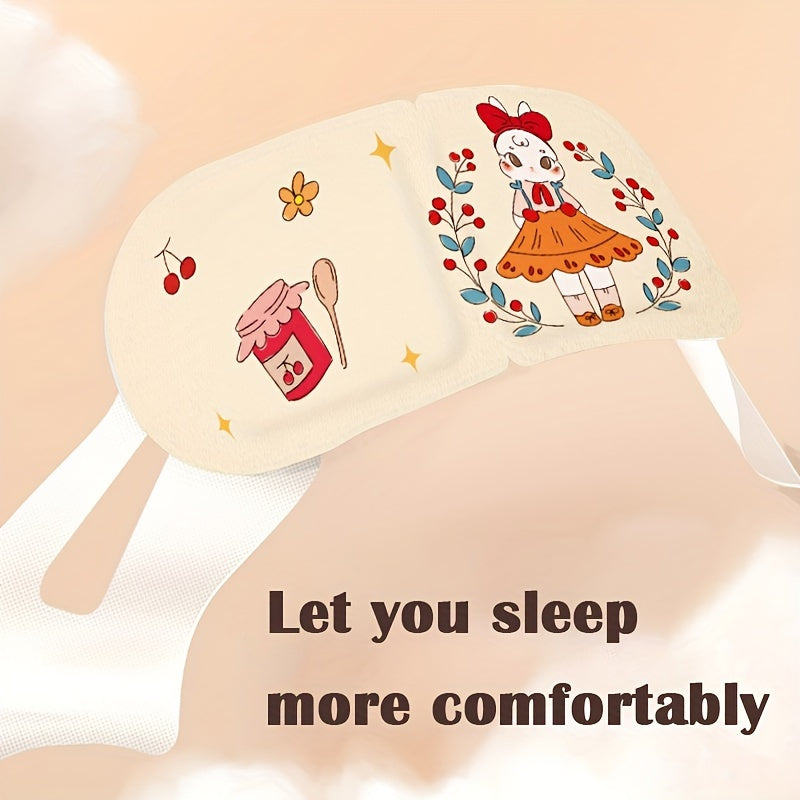 10 Steam Eye Masks Relieve Fatigue Heating Pad