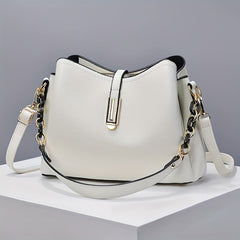 Stylish Crossbody Bag with Chain Strap for Women
