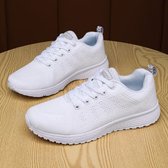 Non Slip Knitting Sports Shoes Lightweight Sneakers Women's Footwear