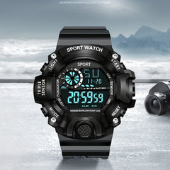 Outdoor Sports Electronic Watch Waterproof Luminous Anti-fall