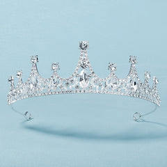 Rhinestone Crown Hairband Princess Tiara Wedding Birthday Hair Accessories