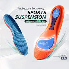 Sports Elasticity Insoles - Shock Absorption Breathable Running Insoles