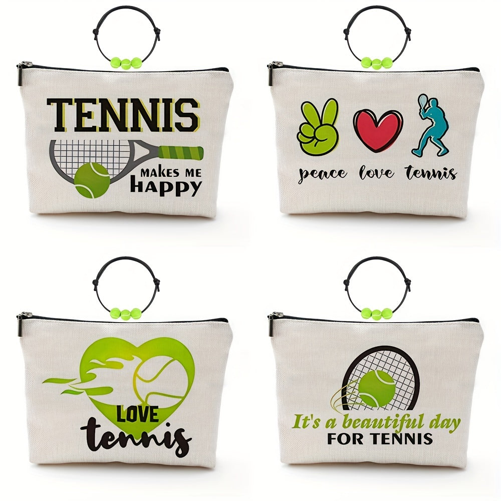 Tennis Makeup Bag & Bracelet Gift Set