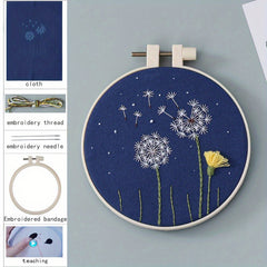 Embroidery Starter Kit for Beginners - Cross Stitch Kits for Adults