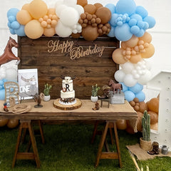 40pcs Brown Blush Latex Balloons Neutral Balloons for Gender Reveal Wedding