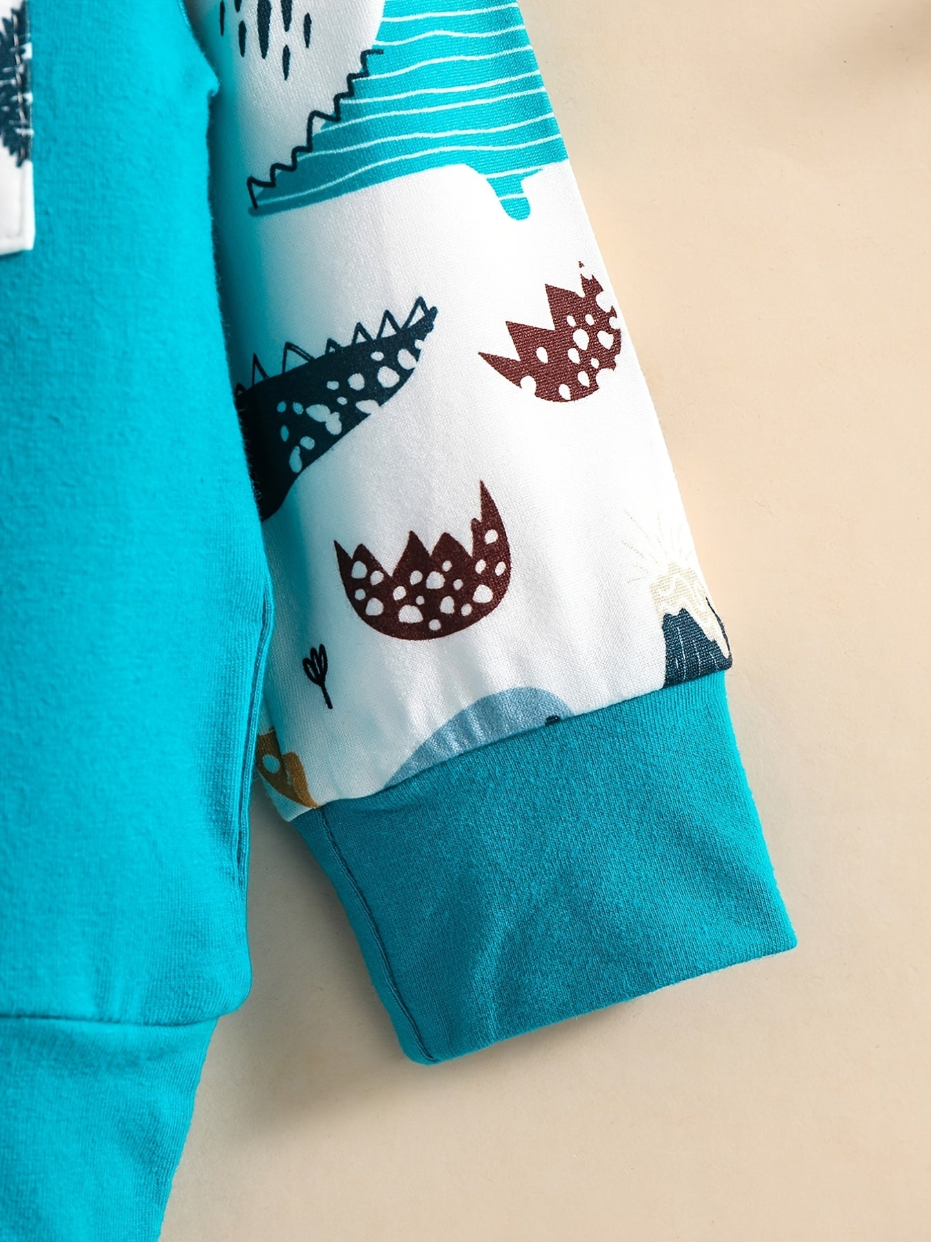 Baby Boys Dino Print Sweatshirt & Pant Set