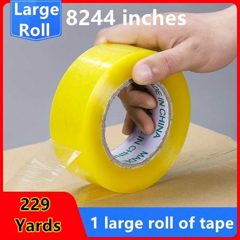 Clear Packing Tape 1.69inch x 229yards for Packaging Sealing Moving Box