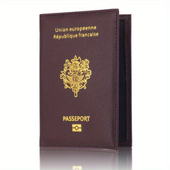 Classic Pattern Passport Cover Lightweight Bifold Passport Holder