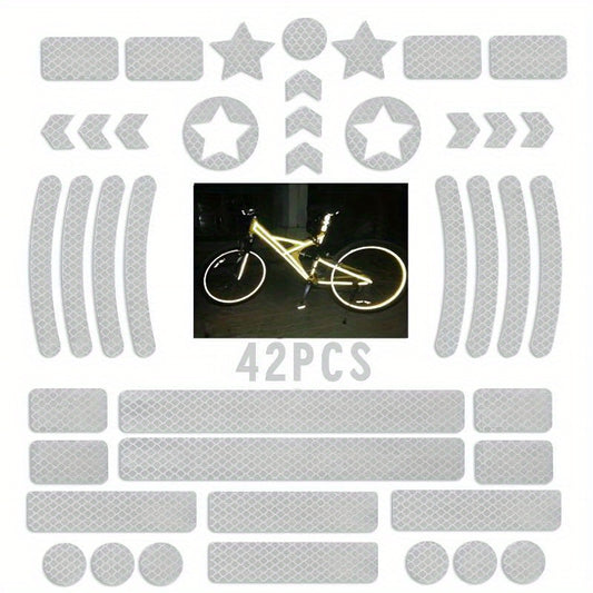Reflective Stickers for Car Wheel Hub and Tire Rim - Enhance Roadway Safety