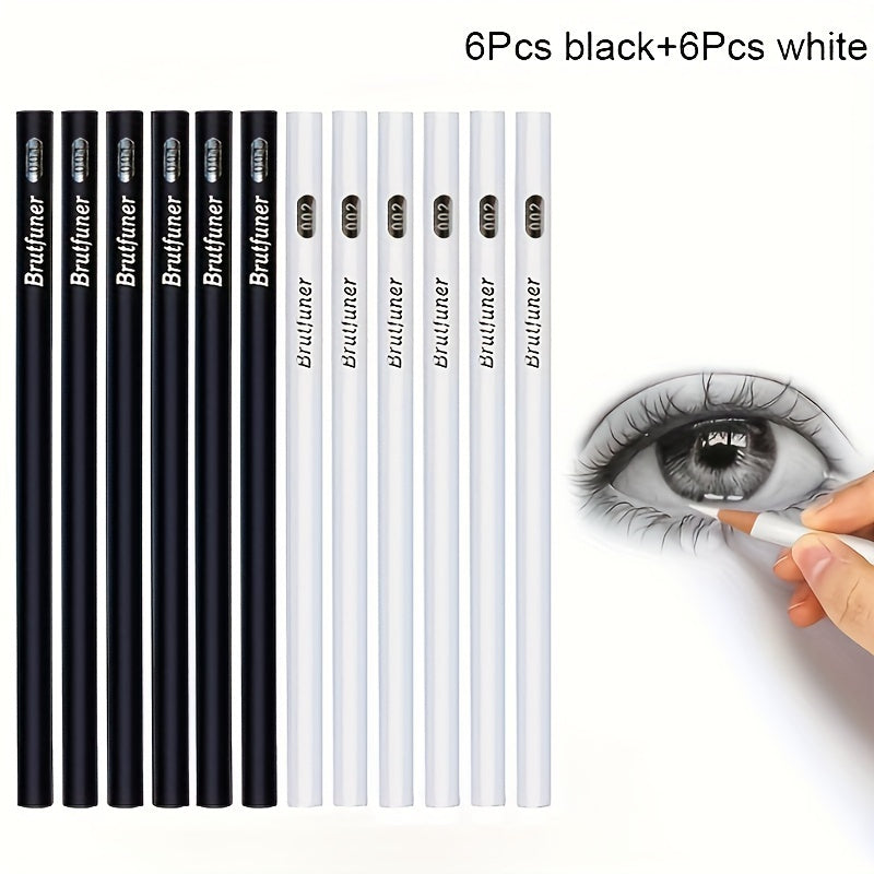 12Pcs Permanent Color Pencils for Artist and Beginners