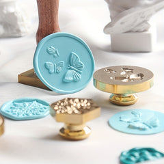 Embossed Fire Paint Seal Stamp Zinc Alloy Seal Stamp Head for Gift Wrapping