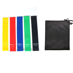 5pcs Non-slip TPE Yoga Resistance Bands for Hip Lifting Body Stretching