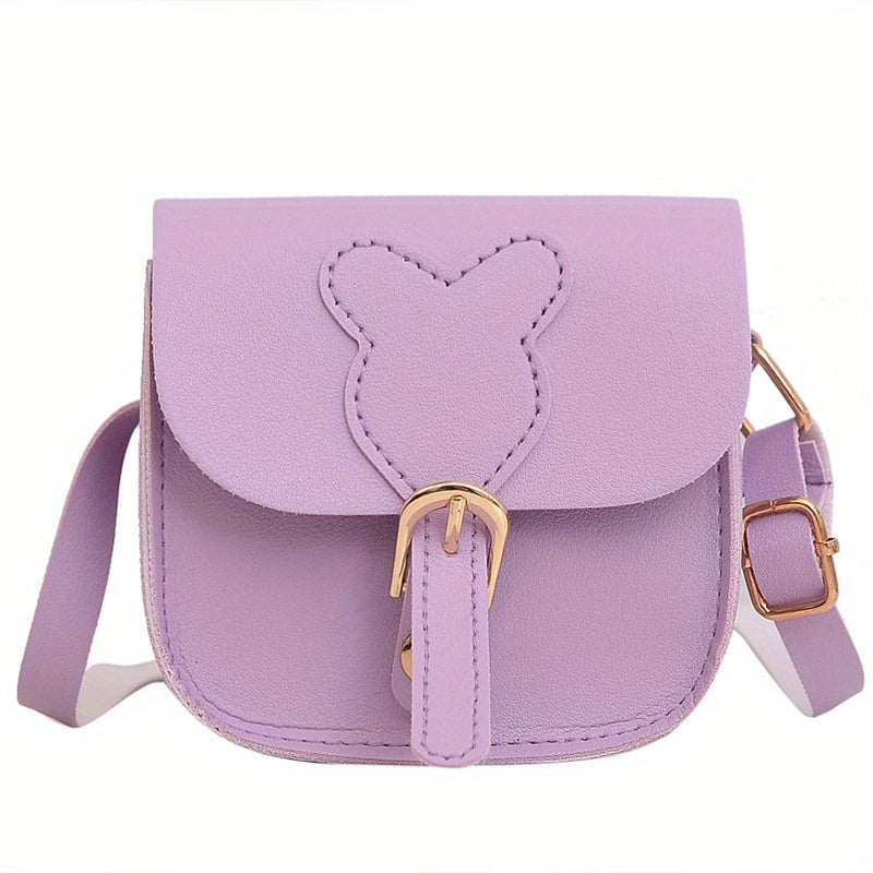 Kids PU Leather Crossbody Bag Small Coin Purse For Girls