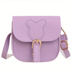 Kids PU Leather Crossbody Bag Small Coin Purse For Girls
