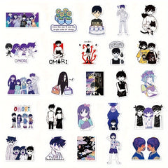 50pcs Big Forest Series Graffiti Stickers for Laptop Helmet Water Cup DIY Pack