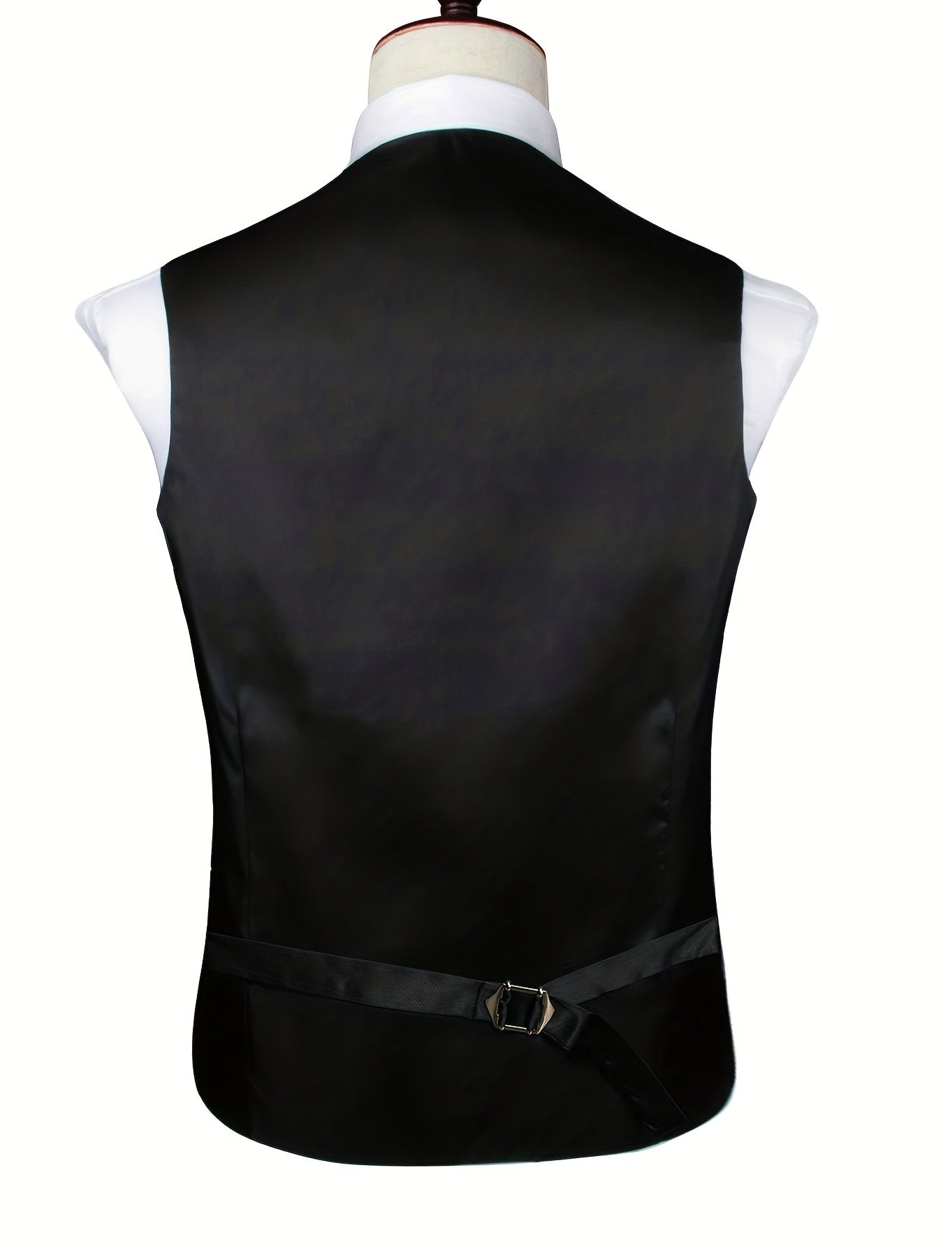 Vintage Style Waistcoat Single Breasted V Neck Vest for Men