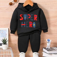 Toddler Baby Trousers Long Sleeve Sweatshirt Set For Fall Winter