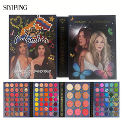117 Colors Cartoon Eyeshadow Palette Glitter Matte Waterproof Makeup