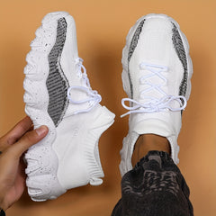 Breathable PLUS SIZE Men's Running Shoes Soft Sole Sneakers for Outdoor Jogging