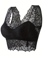 Lace Wireless Cami Tops for Women
