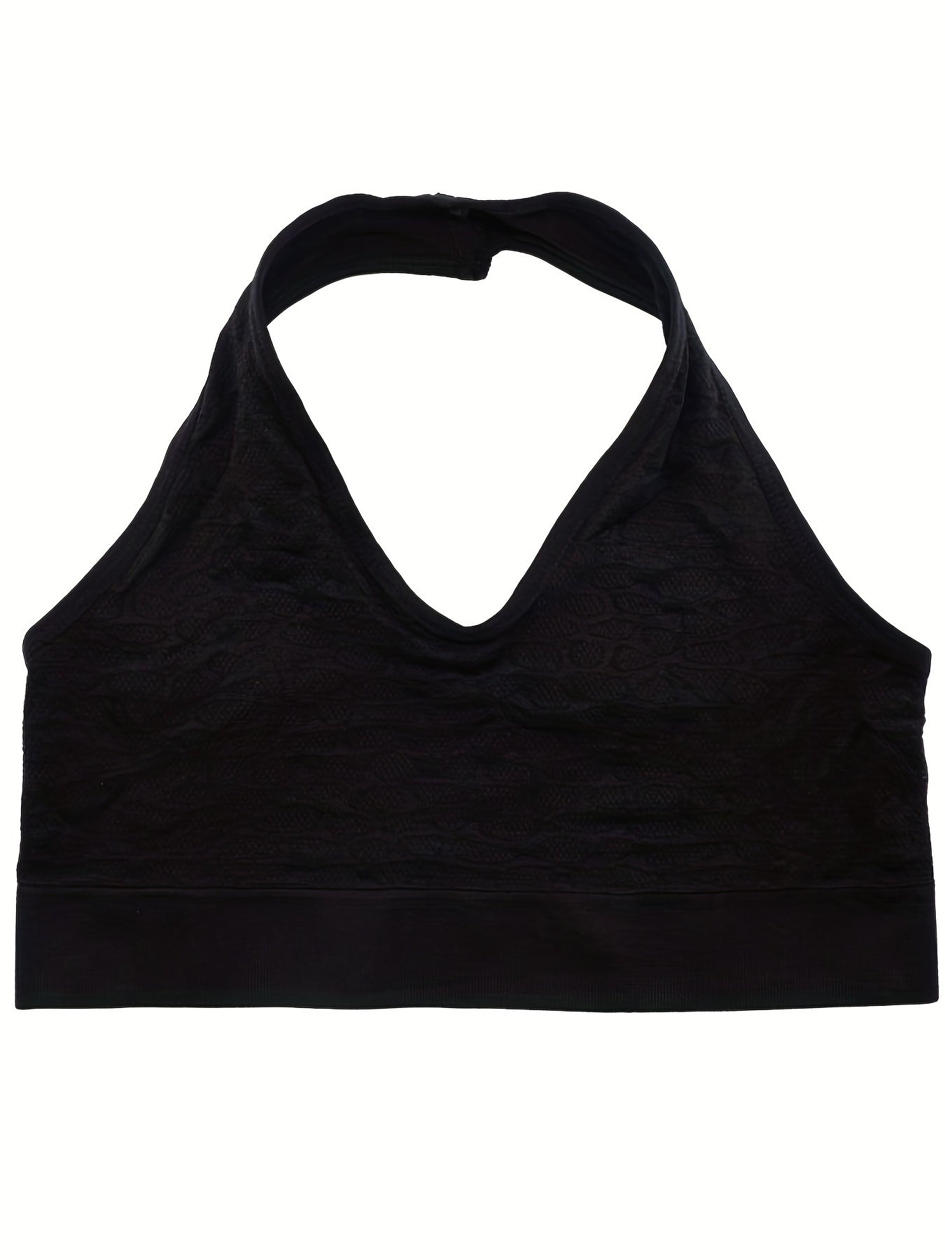 Comfy Seamless Halter Wireless Bra Stretch Everyday Lingerie