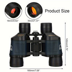 High-Powered HD Portable Binoculars BAK4 Prism Waterproof for Bird Watching