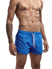 Men's Active Beach Shorts Quick Dry Sports Athletic Shorts With Pockets