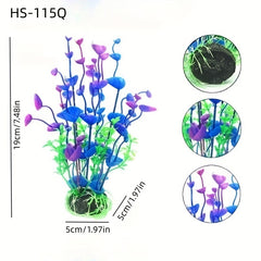 Plastic Artificial Water Plants Fish Tank Decoration Ornament