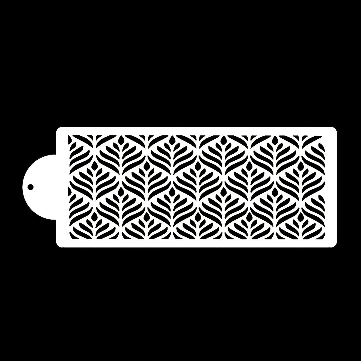 3pcs Floral Cake Stencils Large Hollow Lace Cookie Fondant Dessert Templates