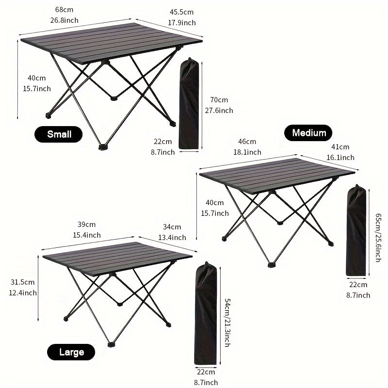 7050 Aluminum Alloy Folding Table for Outdoor Camping