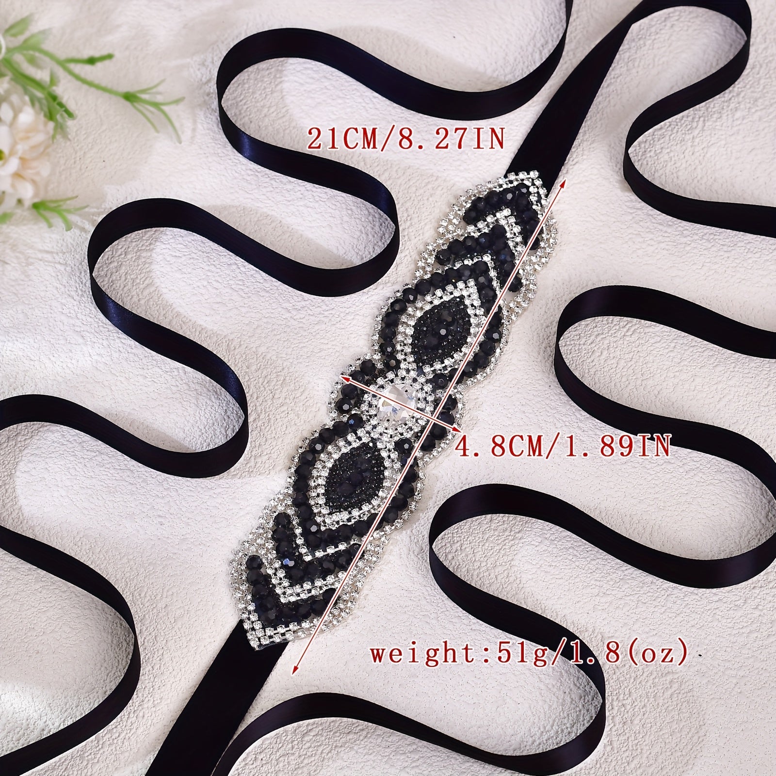 Crystal Star Theme Women's Belt for Halter Gown