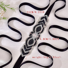 Crystal Star Theme Women's Belt for Halter Gown