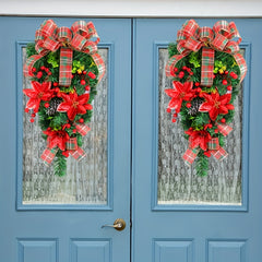 Christmas Upside Down Garland Home Decoration