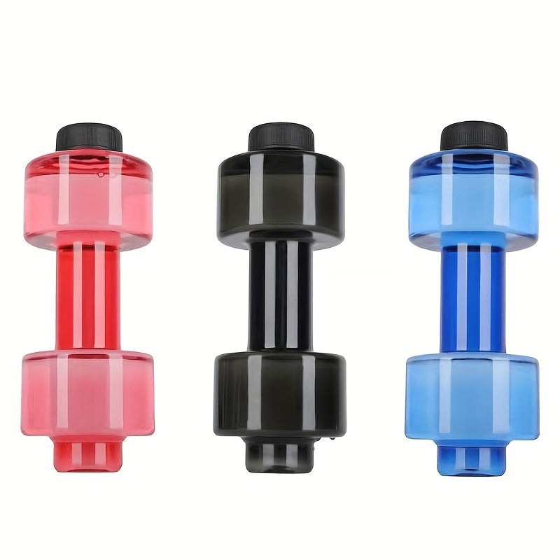 Portable Dumbbell Shape Water Cup 550ml Sports Bottle