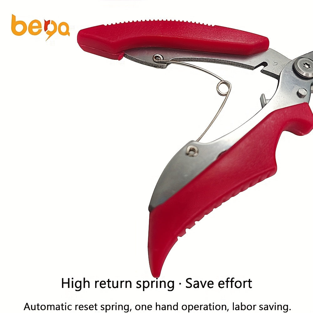 Red Stainless Steel Fishing Pliers Line Cutter