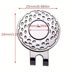 20pcs Golf Hat Clip Magnetic Golf Ball Markers Training Aids