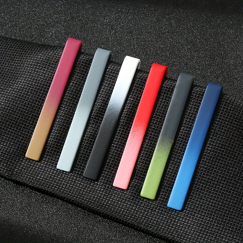 Men's Gradient Tie Clip Block Creative Design