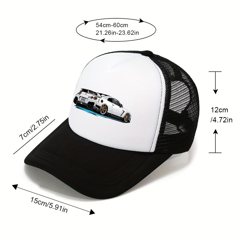 Outdoor Sunshade Baseball Hat Men's Dad Trucker Hat Casual Fishing