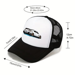 Outdoor Sunshade Baseball Hat Men's Dad Trucker Hat Casual Fishing