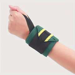 Colorful Elastic Wristband Anti Sprain Striped Wrist Guard Weightlifting Fitness
