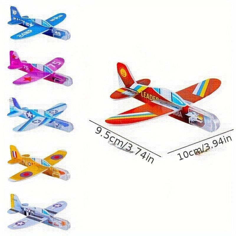 Foam Glider Planes Toys Paper Airplane Party Favors Goodie Bag Stuffers