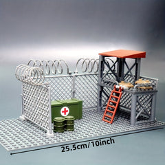 Ideamoc Military Weapons Base Building Blocks Toys for Army Bricks