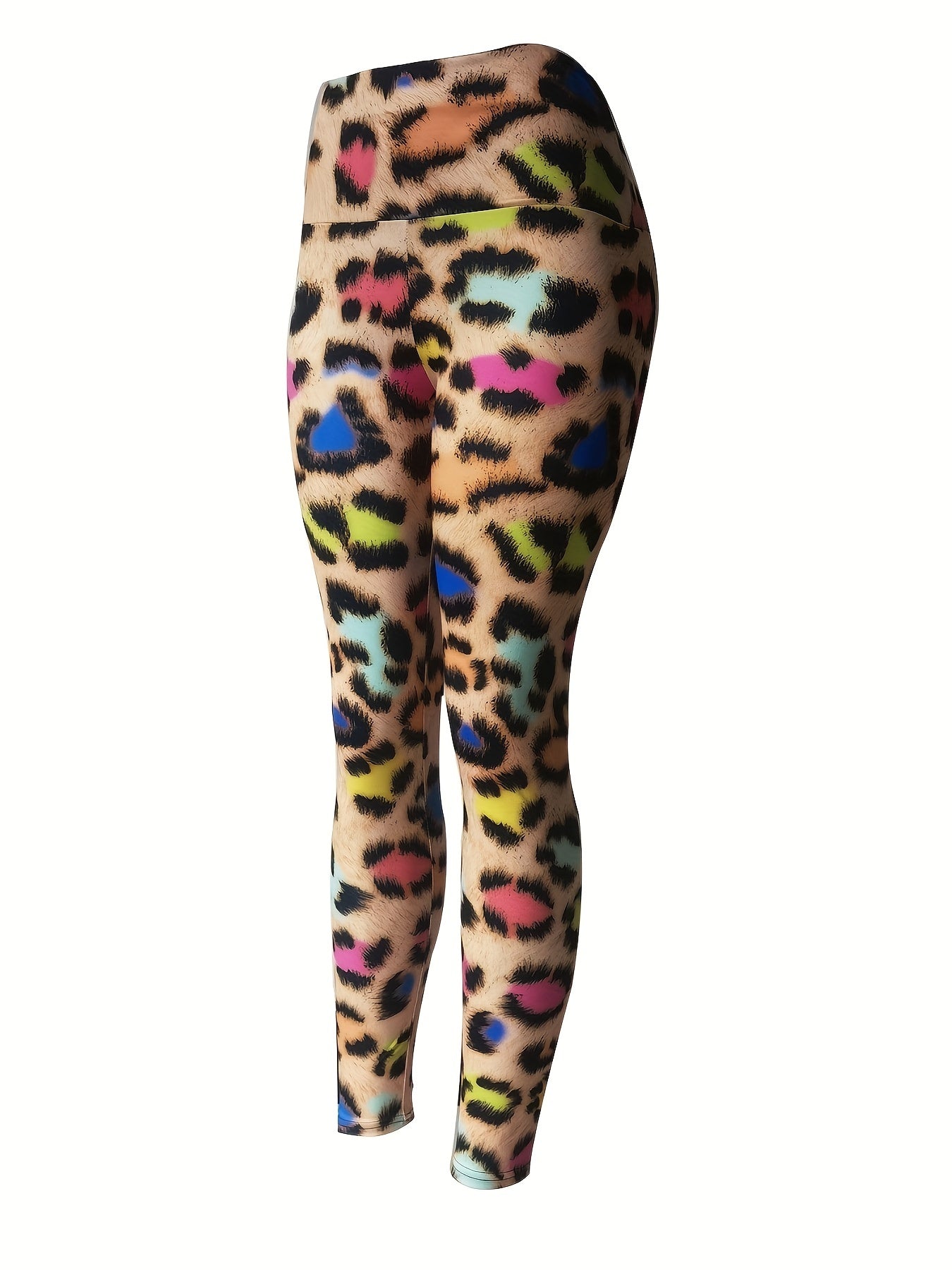 Leopard Print High Waist Yoga Legging Women's Activewear