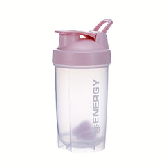500ml Protein Powder Shaker Bottle with Mixing Ball for Fitness Workout