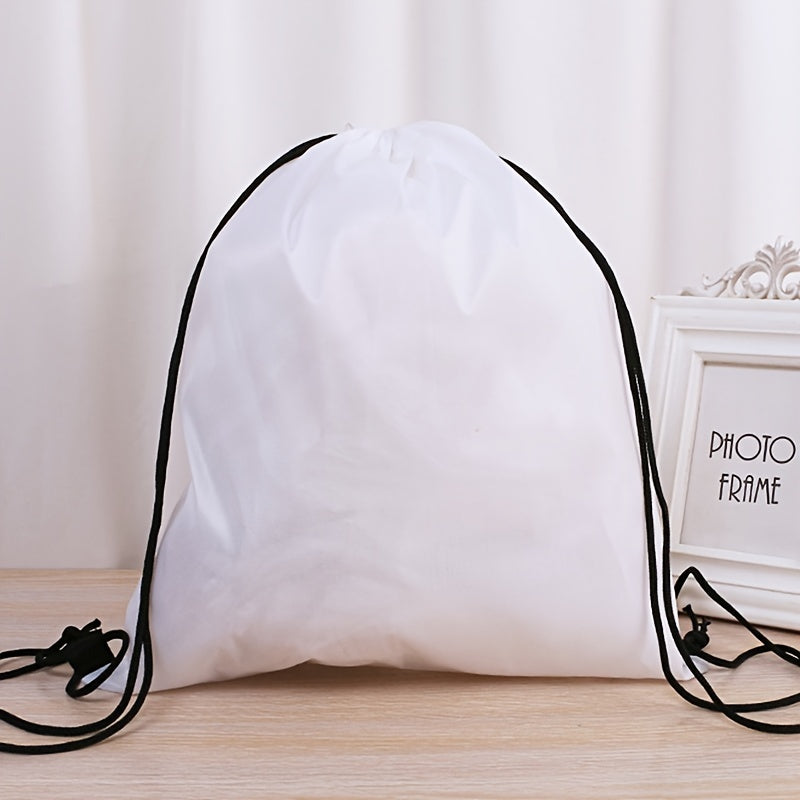 Boys Lightweight Drawstring Storage Bag Backpack for Sports