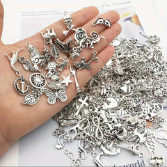 Metal Animal Styling Charm Mixed Pendants for DIY Bracelet Necklace Making