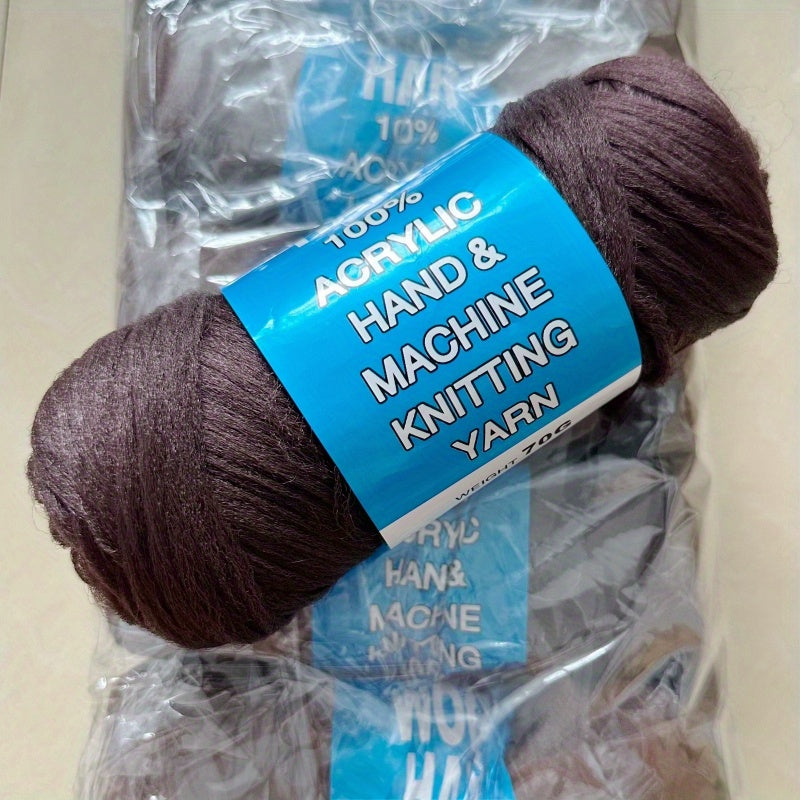 5pcs Brazilian Wool Hair Yarn For Braids Twisting Weaving