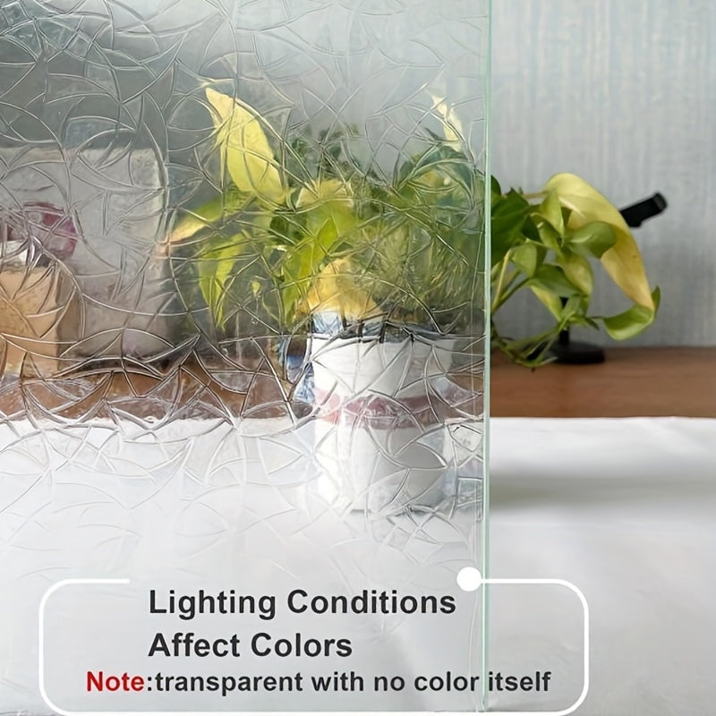 Laser Decorative Window Film PVC Window Privacy Window Sticker