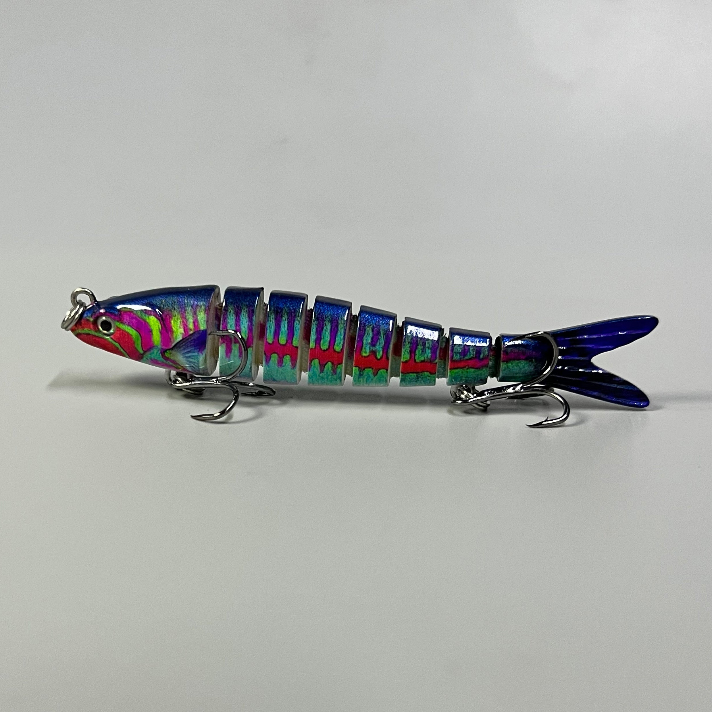 Colorful 8 Segment Bionic Wobbler Fishing Lure Hard Bait 11g 26g