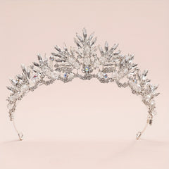 Baroque Crystal Crop Head Jewelry Headband Women's Hair Accessories